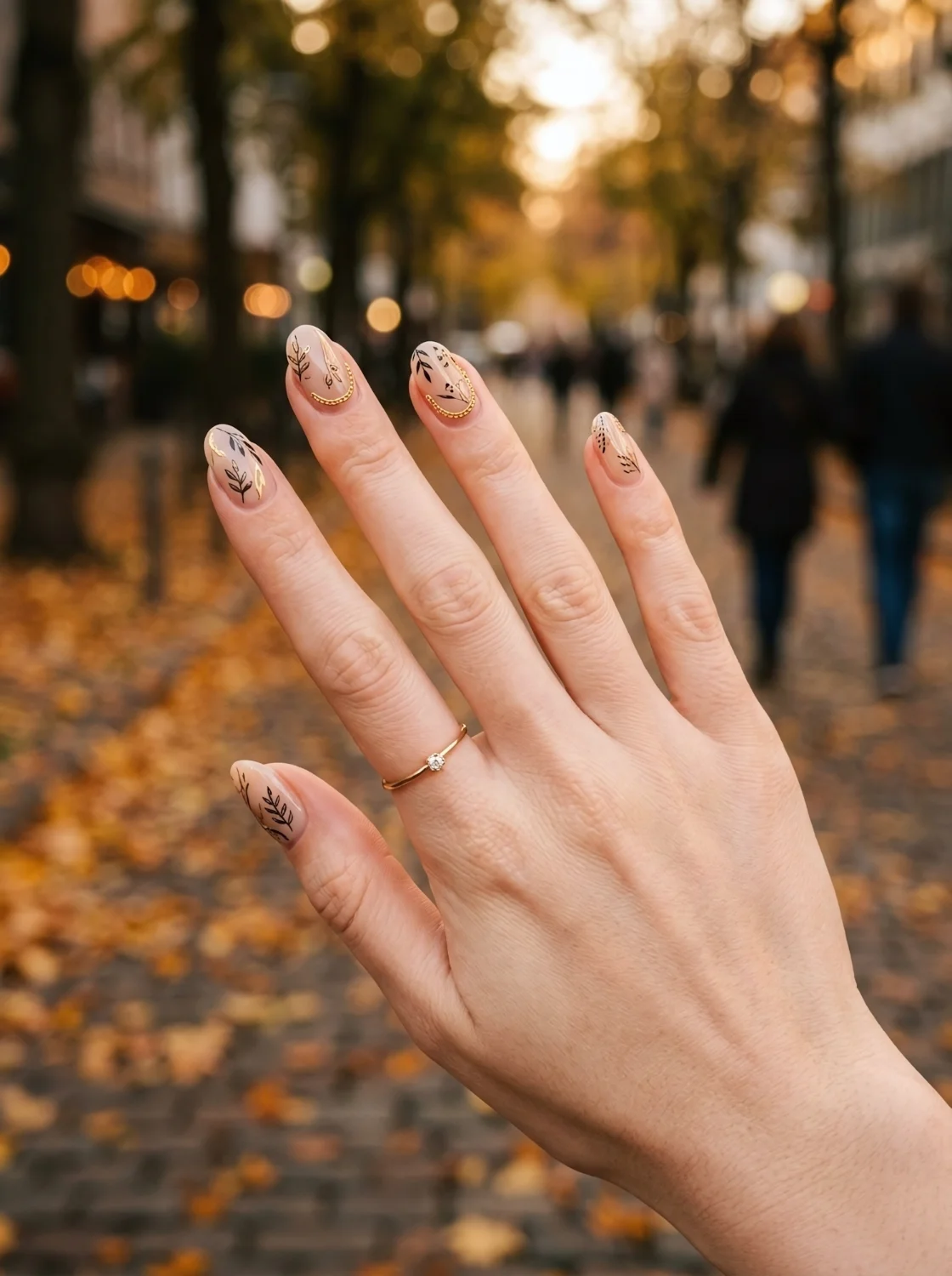 베이지 드로잉 체인