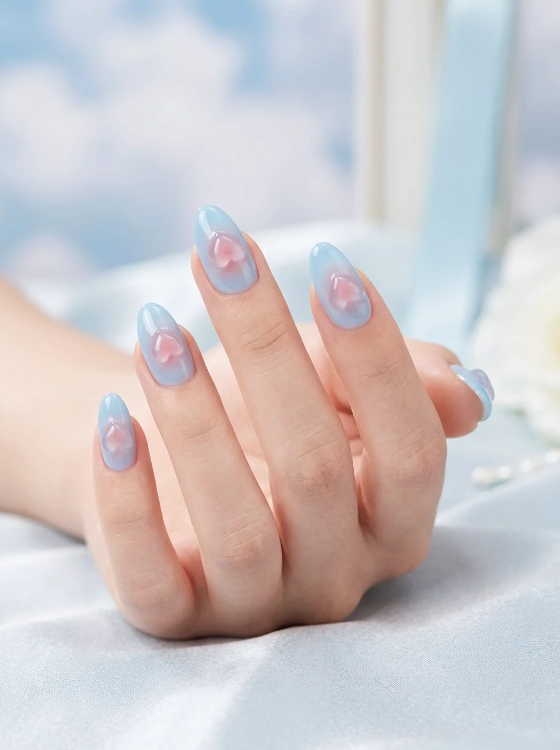 소라 치크 3D하트