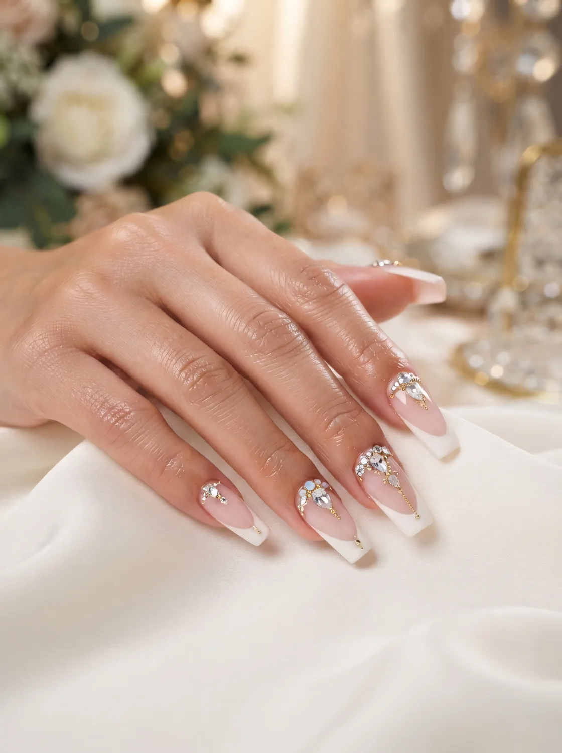 핑크 화이트 웨딩